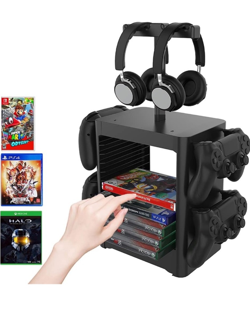 Headset, Controller, & Game Stand